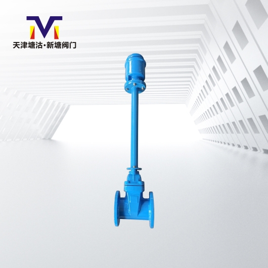 直埋式加長(zhǎng)桿橡膠閘閥